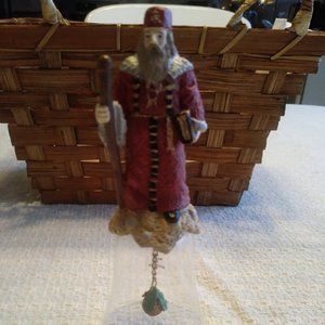 Christmas Glass Dinner bell